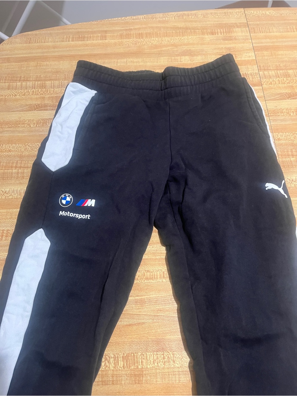 Puma Black Motorsport Logo Sweatpants